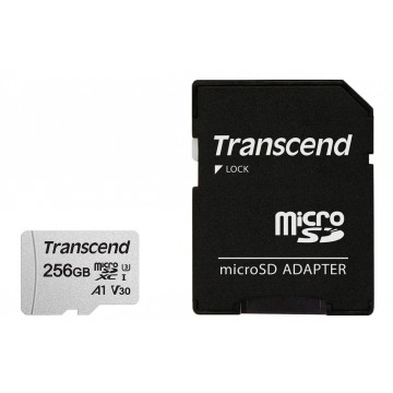 Card de memorie Transcend USD300S, microSD, 256 GB, Clasa 10, UHS-I U3, Adaptor SD